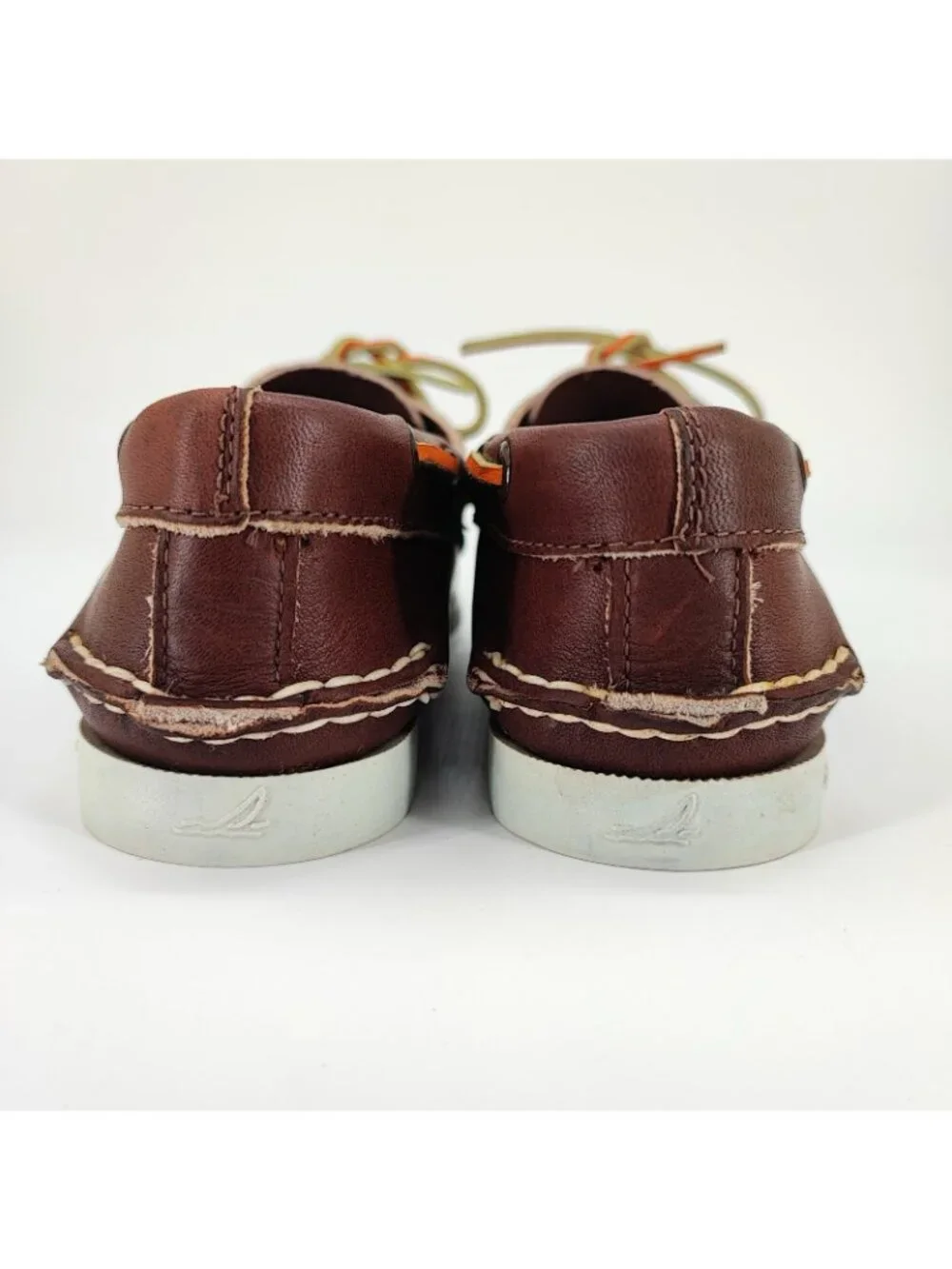 Sperry Authentic Original 2-Eye Men's Size 8.5 Leather Brown Boat Shoe 0197514
